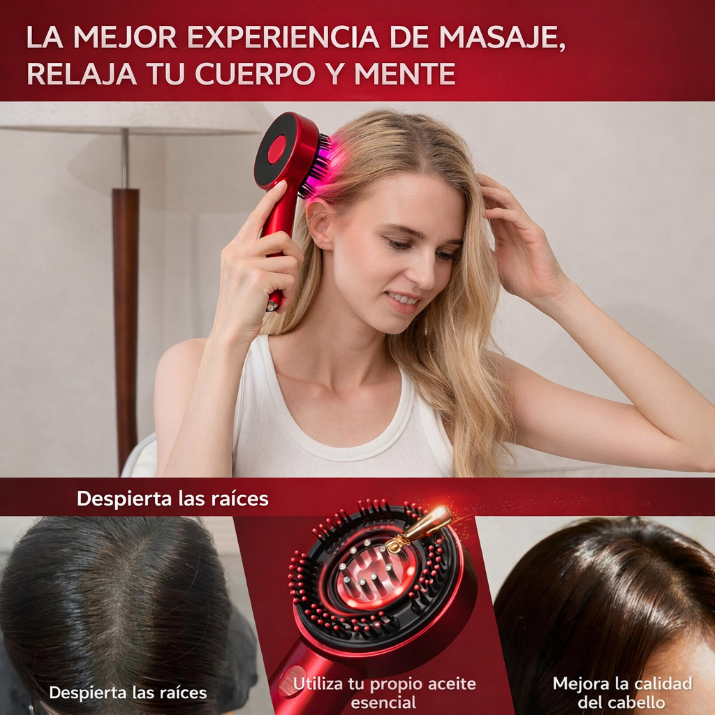 Peine Masajeador Anticaída