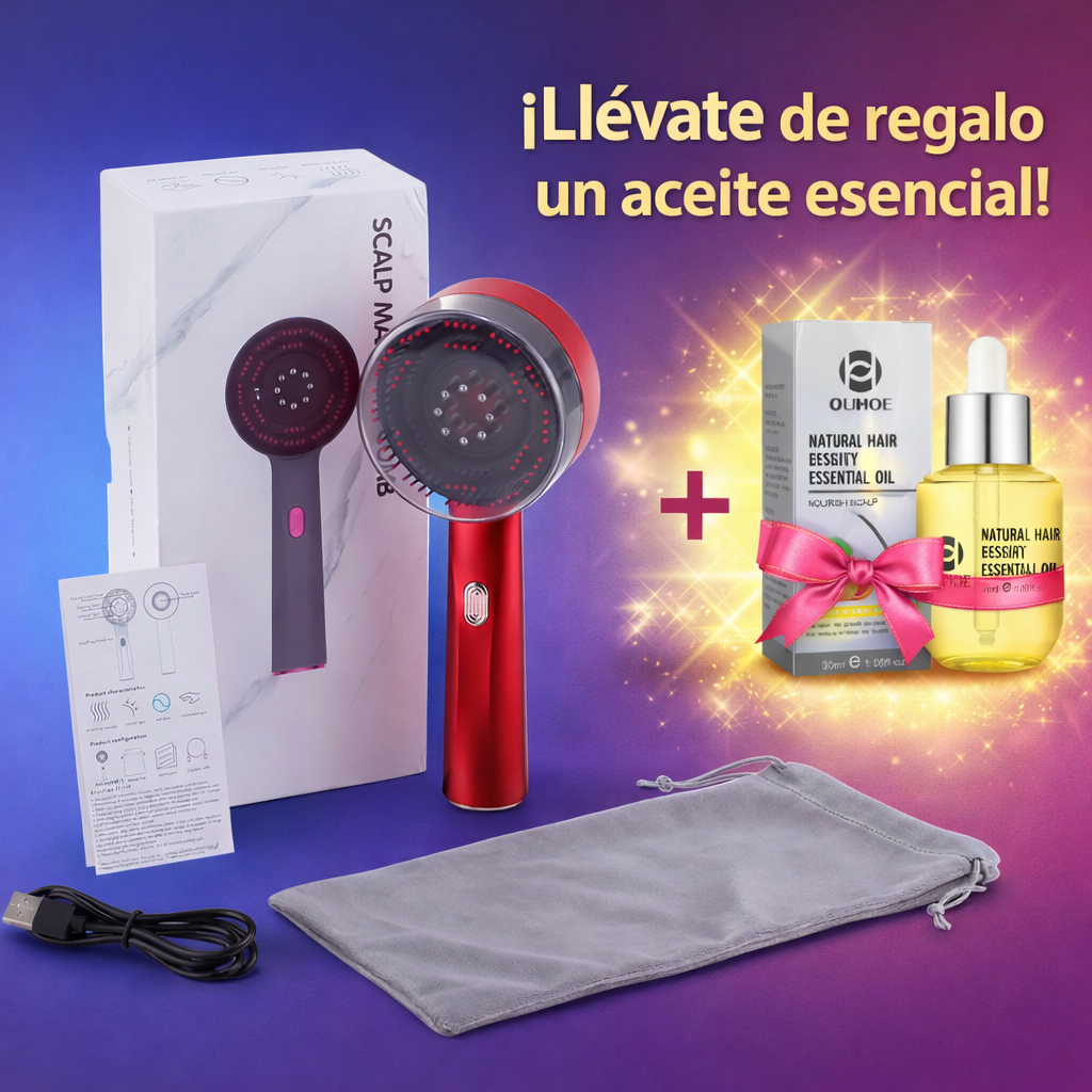 Peine Masajeador Anticaída